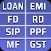 Loan Calculator - EMI, SIP, FD