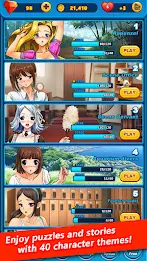 bikini girl puzzle 스크린샷 2