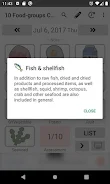 10 Food-groups Checker Screenshot 1