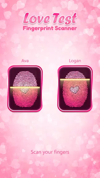 Love Compatibility Test Fingerprint ภาพหน้าจอ 0