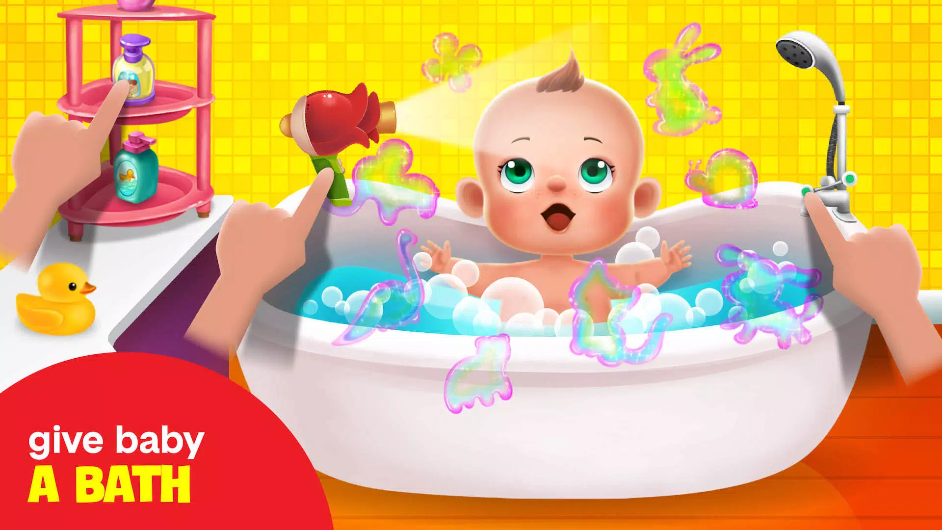 Baby care game for kids ภาพหน้าจอ 1