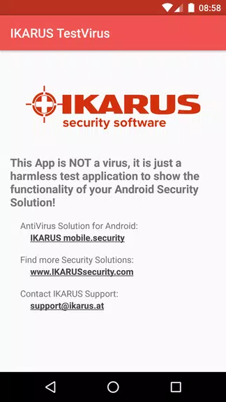 IKARUS TestVirus スクリーンショット 0