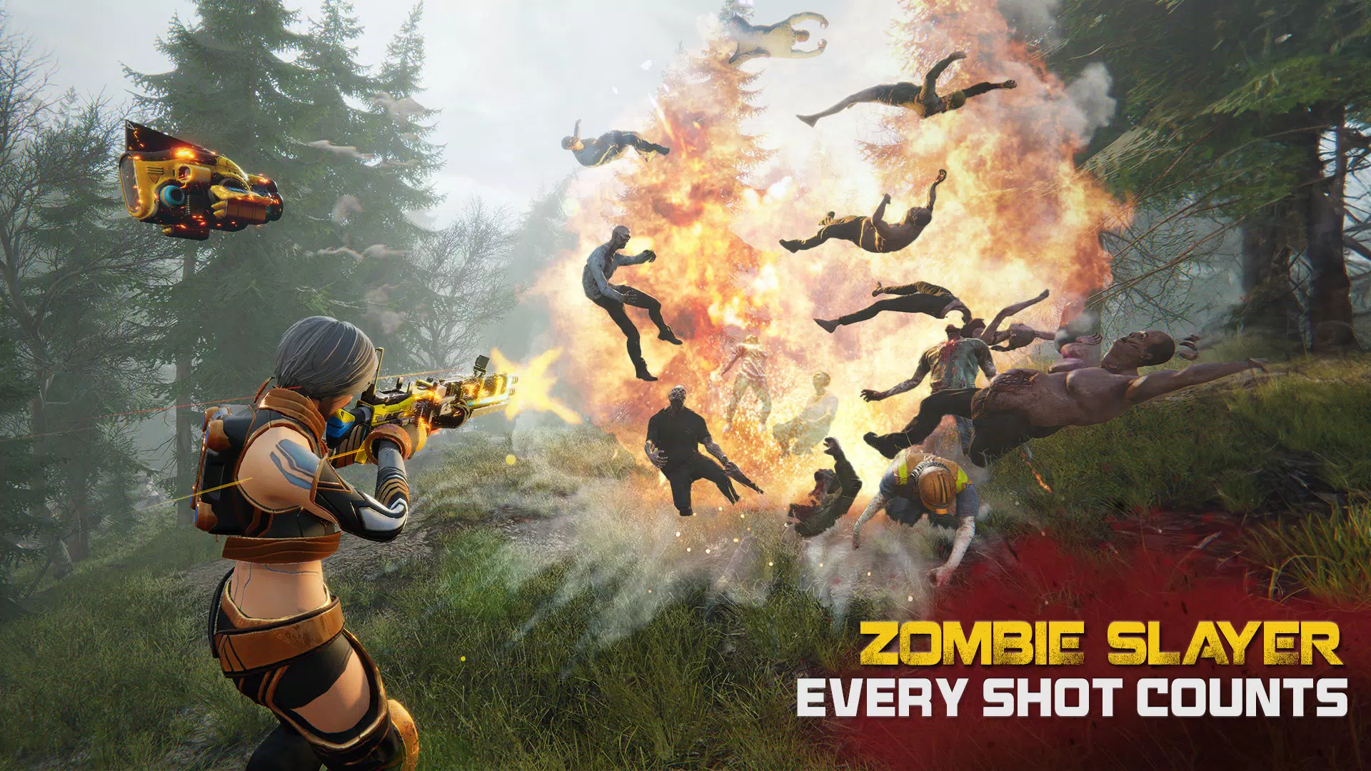 Zombie Shooter 3D Schermafbeelding 3