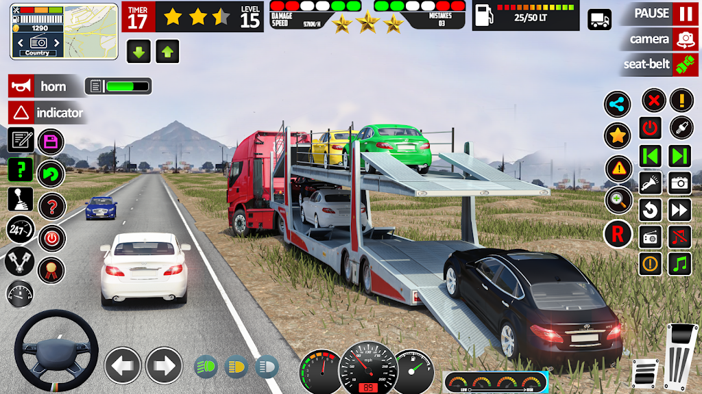 Cargo Truck Simulator Games 3D 螢幕截圖 2