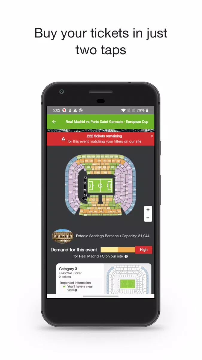 viagogo Tickets স্ক্রিনশট 2