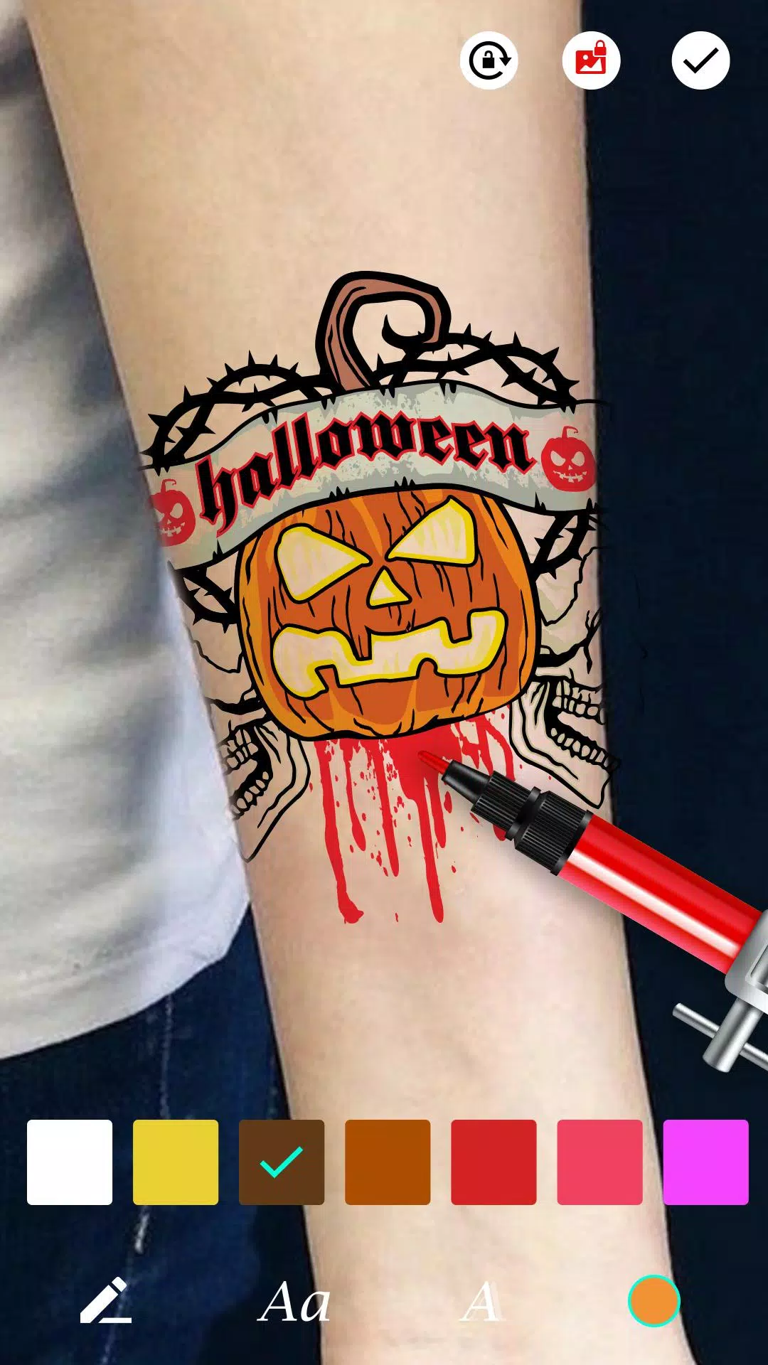 Tattoo Maker Captura de pantalla 1