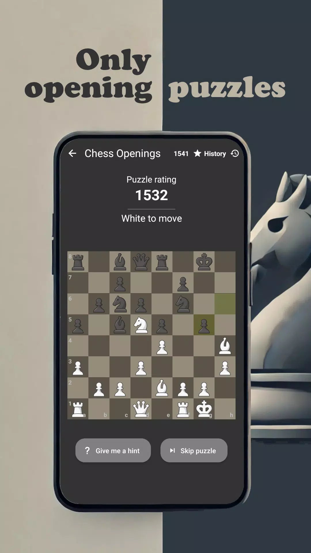 Chess Opening Tactics Captura de pantalla 2