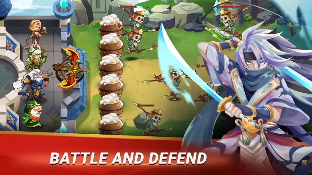 Castle Defender Premium Zrzut ekranu 0