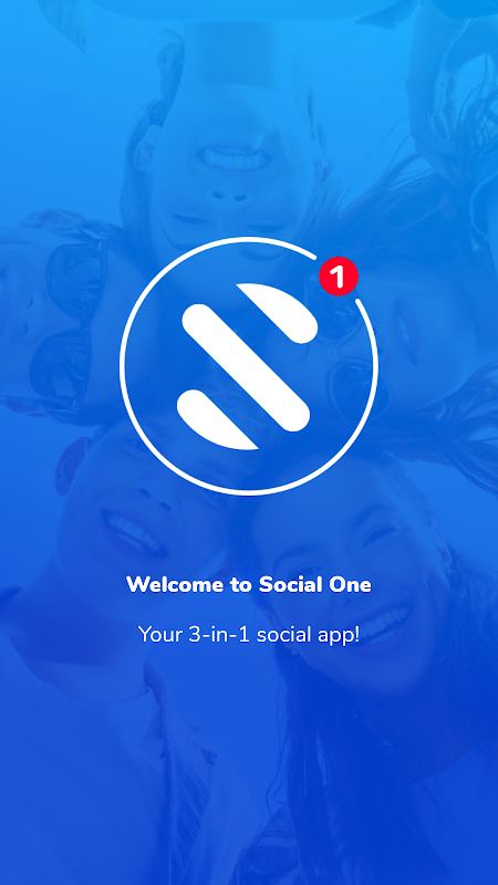 Schermata Social One - Facebook, Instagram & Twitter 1