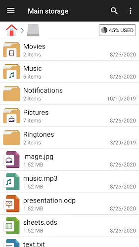 File Manager Tangkapan skrin 1