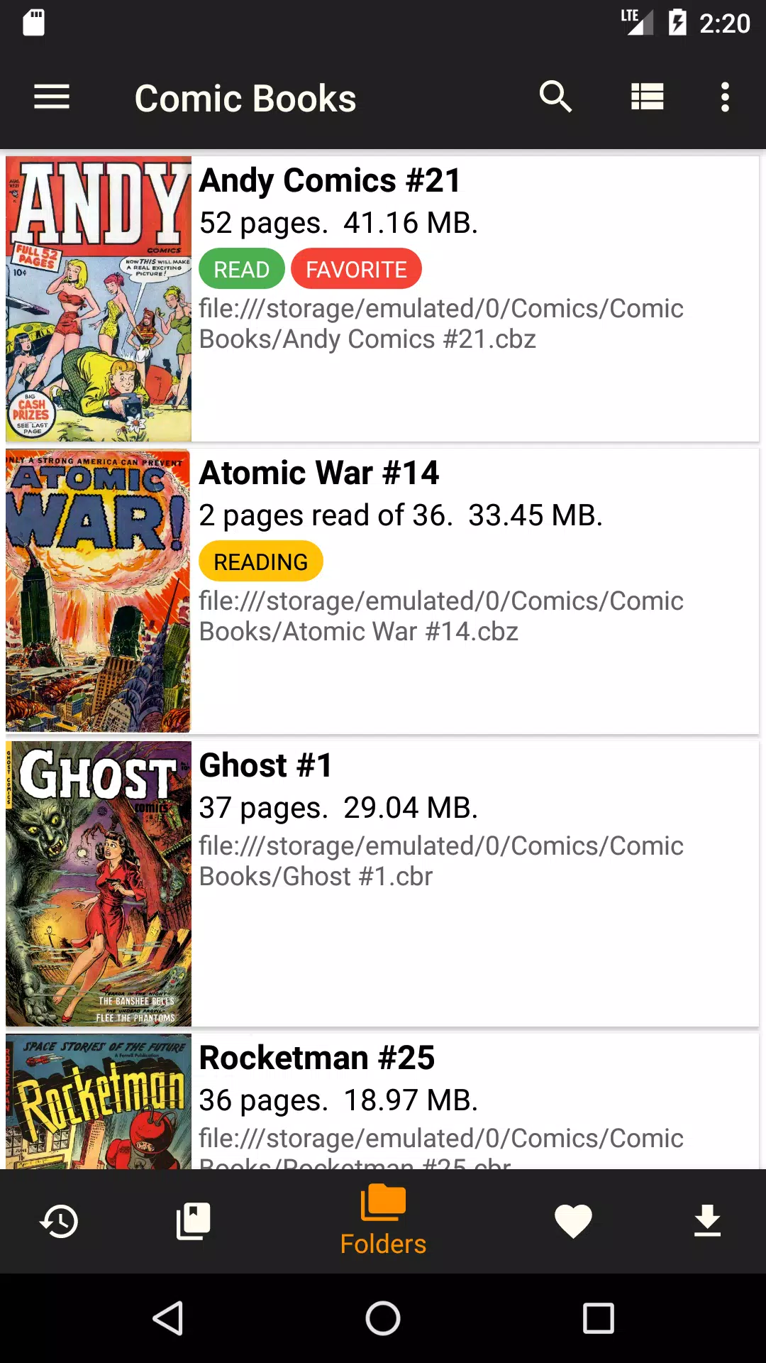 CDisplayEx Comic Reader Lite Screenshot 0