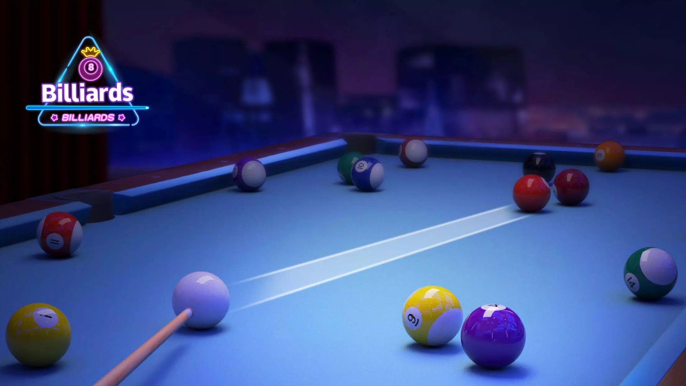 Schermata Billiards 2