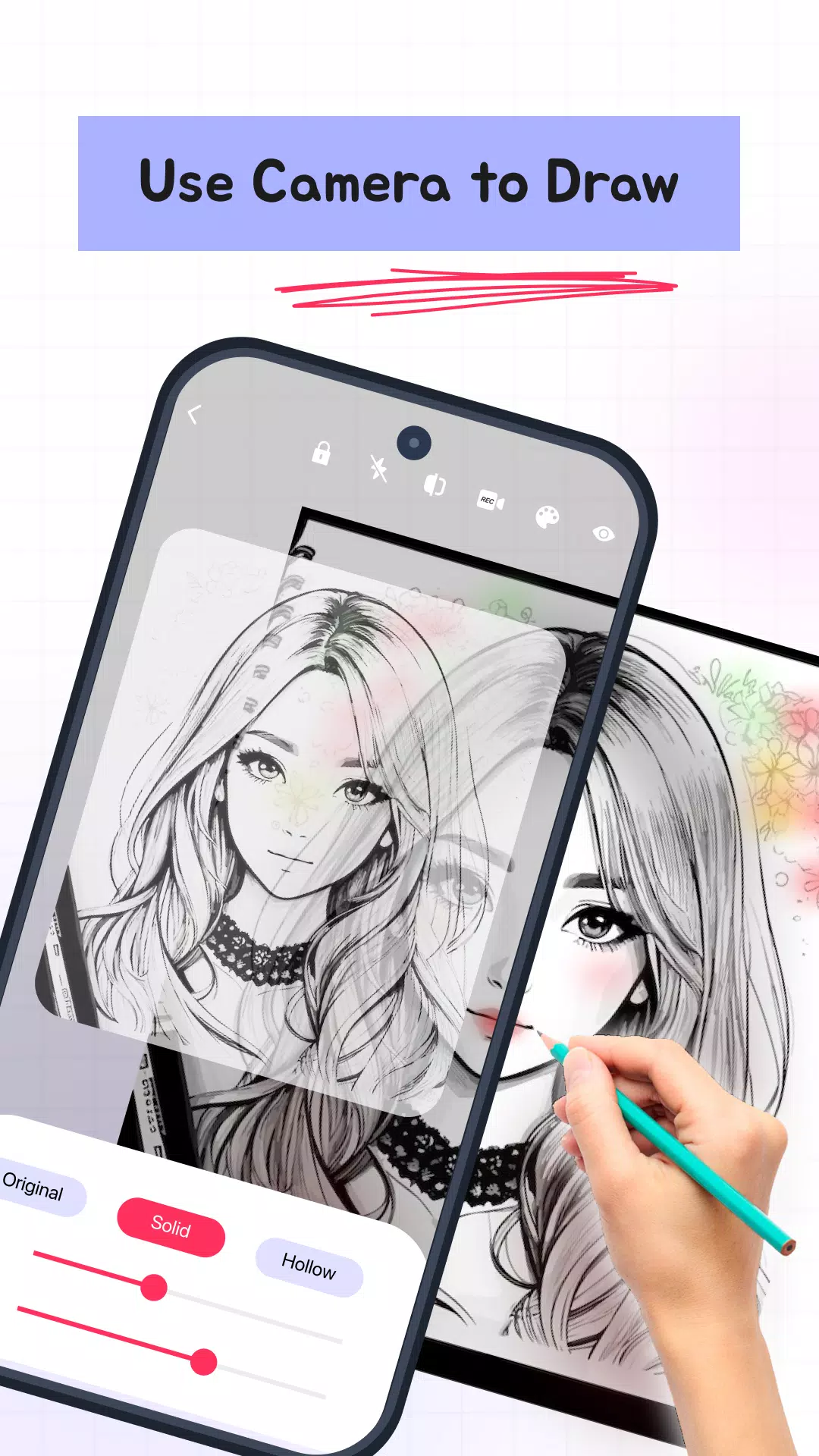 AR Drawing: Anime Sketch Captura de pantalla 0