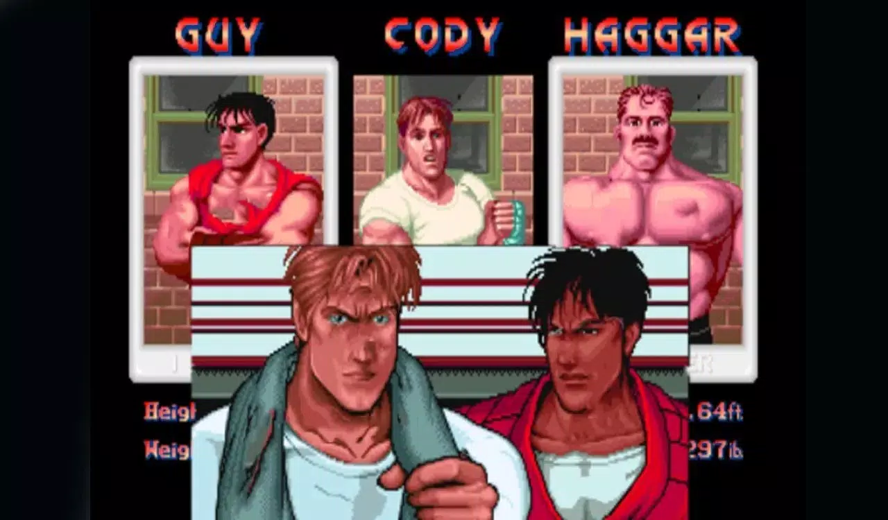 Final fight arcade game 1989 Schermafbeelding 1