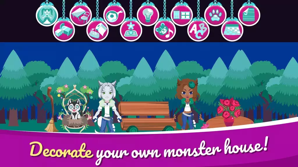 My Monster House: Doll Games スクリーンショット 0