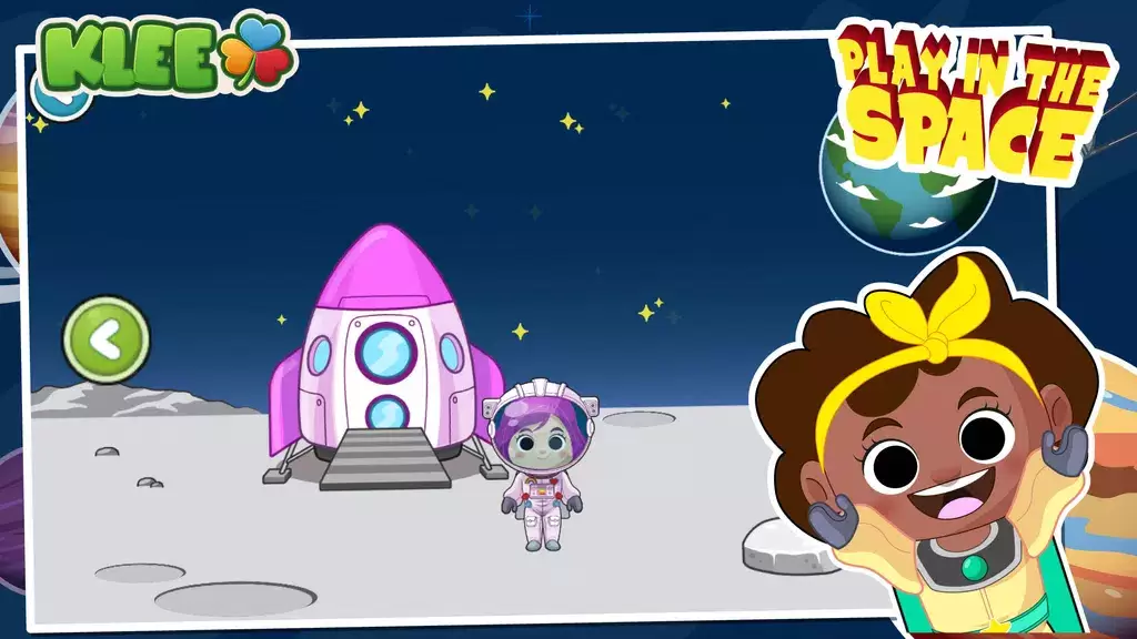 Play city SPACE Game for kids 스크린샷 2