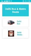 Delhi Bus & Delhi Metro Route স্ক্রিনশট 0