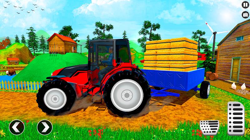 Farmer Tractor Farming Game 3D Ảnh chụp màn hình 2