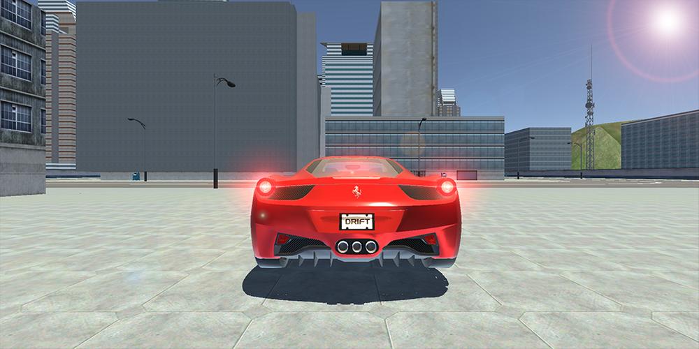 458 Italia Drift Simulator:Car ဖန်သားပြင်ဓာတ်ပုံ 3