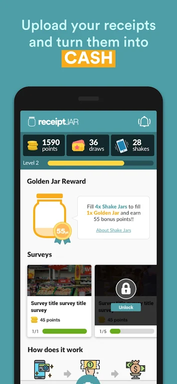 ReceiptJar - Turn your receipt Screenshot 2