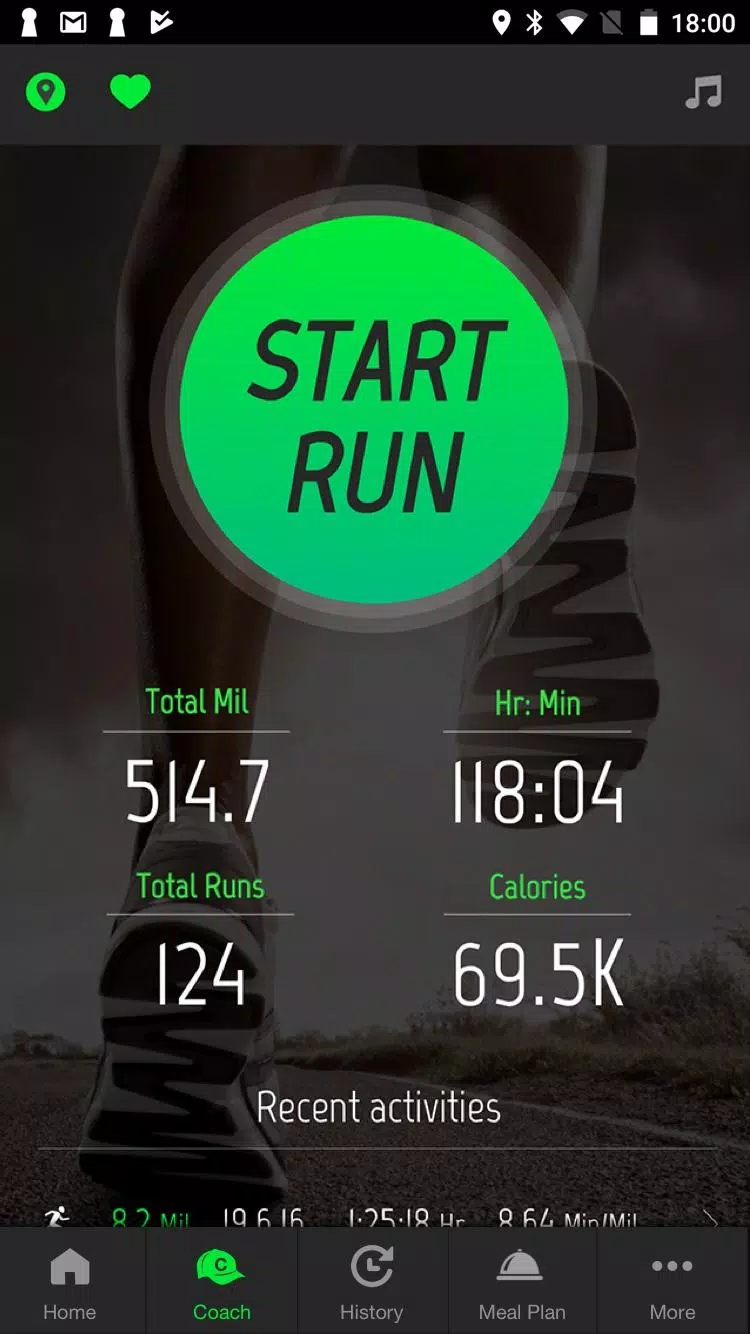 Running Distance Tracker + स्क्रीनशॉट 0