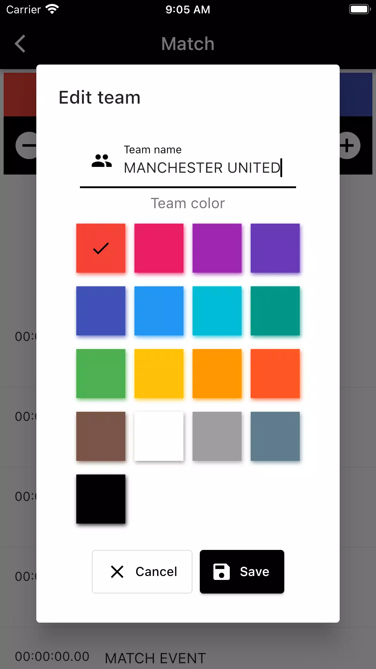 Match Scoreboard Ảnh chụp màn hình 3