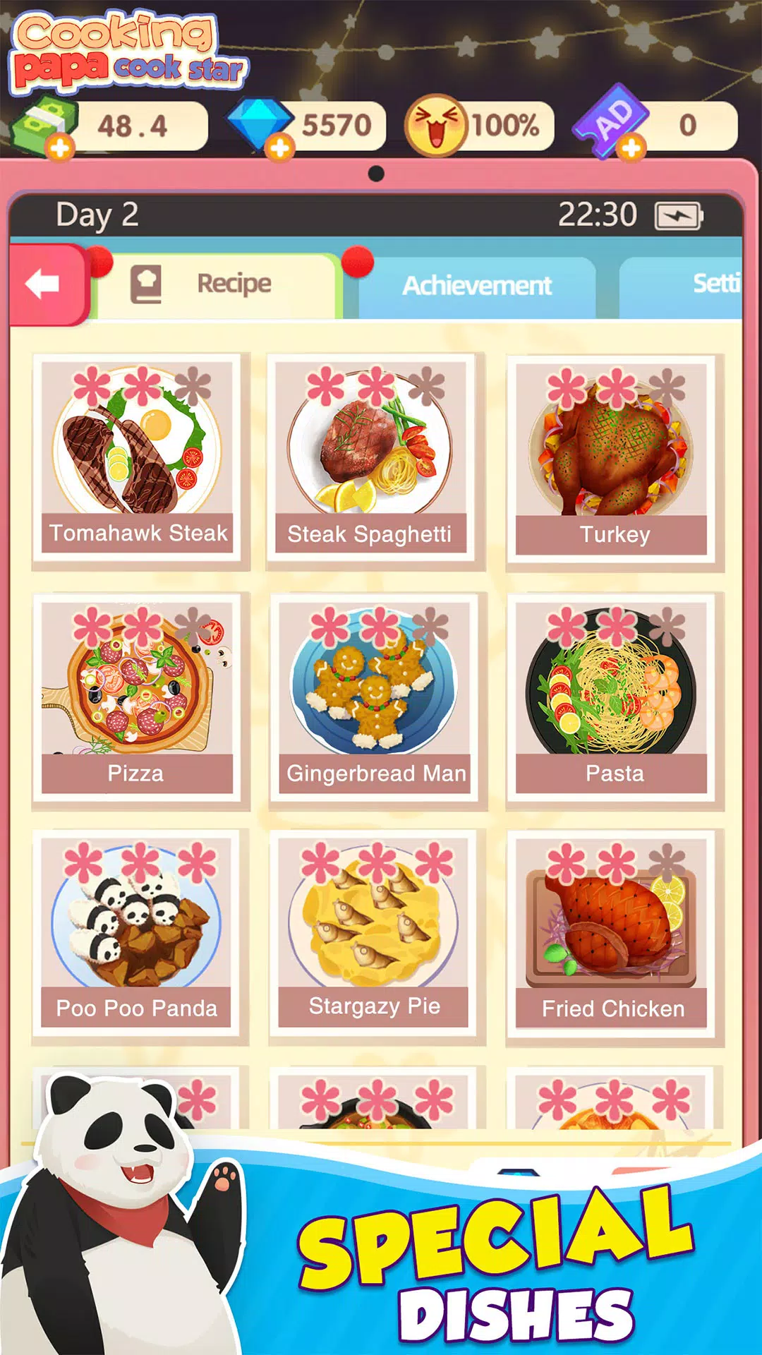 Cooking Papa:Cookstar Screenshot 0