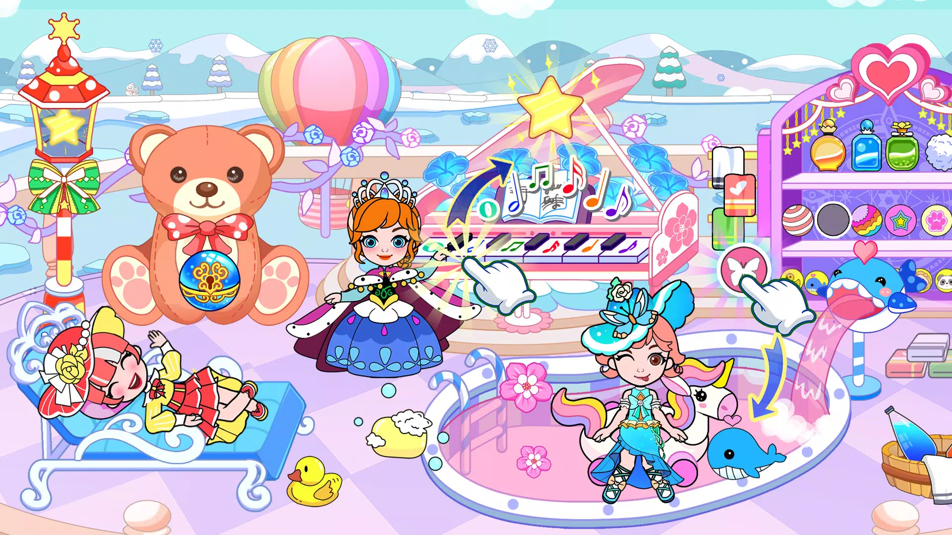 Ice Princess World Castle Life Скриншот 3