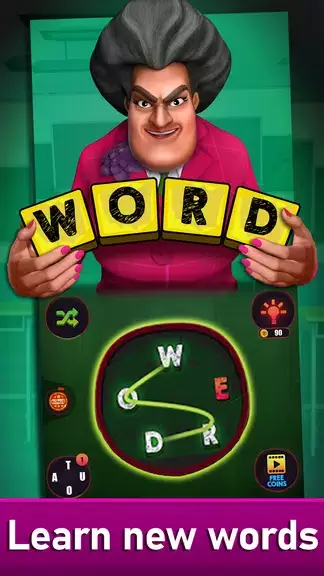 Scary Teacher : Word Games 螢幕截圖 2