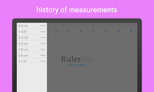 Ruler App: Measure centimeters Ekran Görüntüsü 3