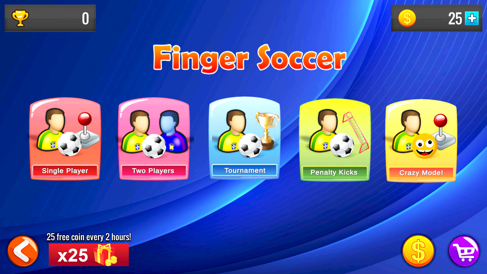 Finger Soccer Ảnh chụp màn hình 0