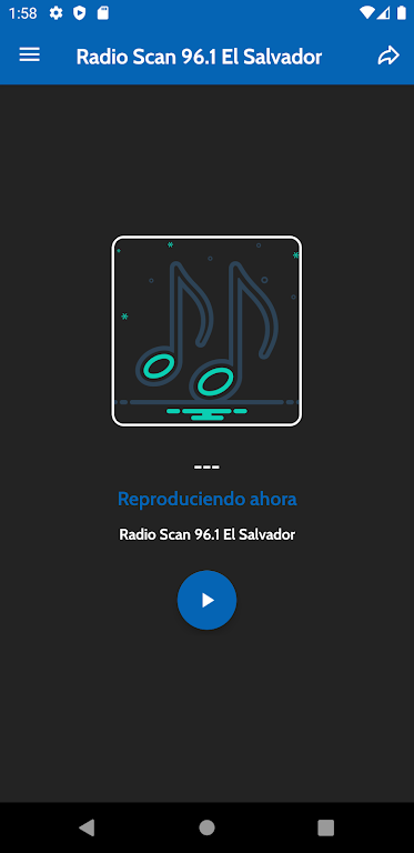 Radio Scan 96.1 FM El Salvador Schermafbeelding 1