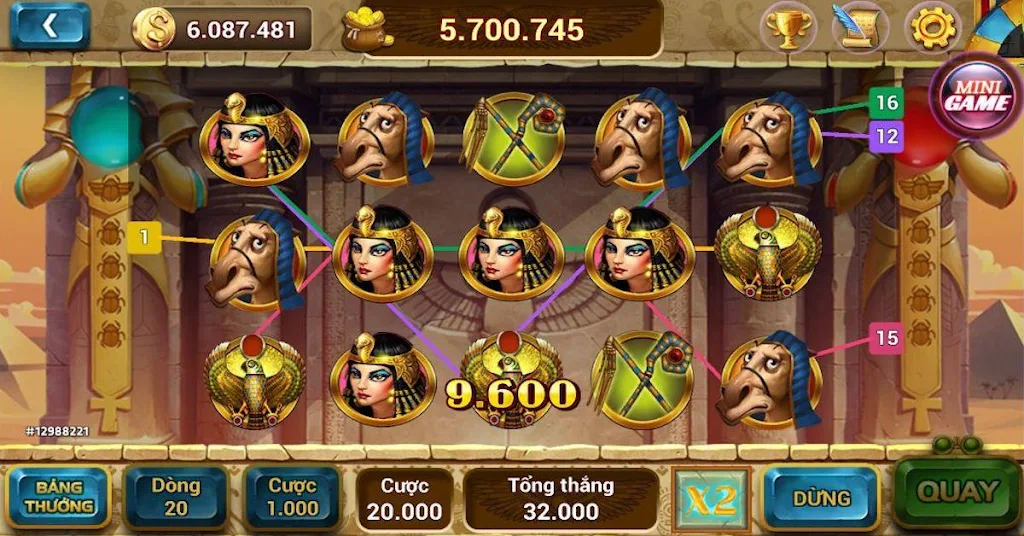 vuaslot - Đỉnh cao game quay hũ Tangkapan skrin 0