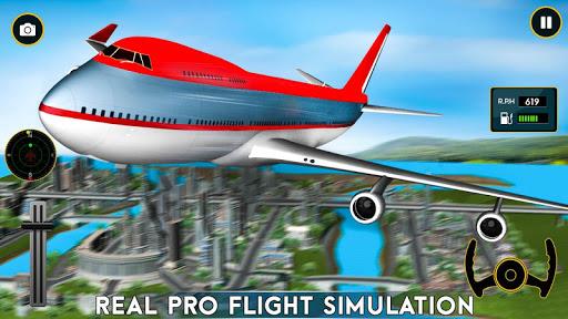 Flight Pilot Simulator Games Tangkapan skrin 3