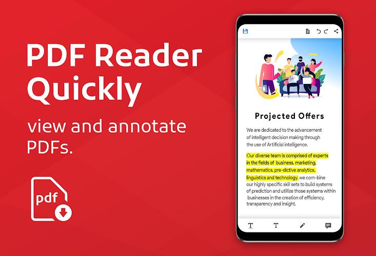 PDF Reader App : pdf阅读器 螢幕截圖 1