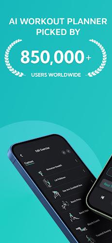Planfit AI Gym Workout Plans Screenshot 1