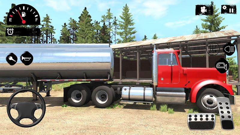 Offroad Oil Tanker Truck Sim Ảnh chụp màn hình 3