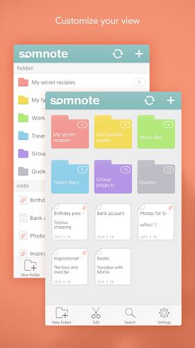 SomNote - Beautiful note app Скриншот 0