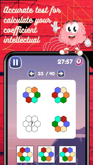 IQ Test: Logic brain training Screenshot 2