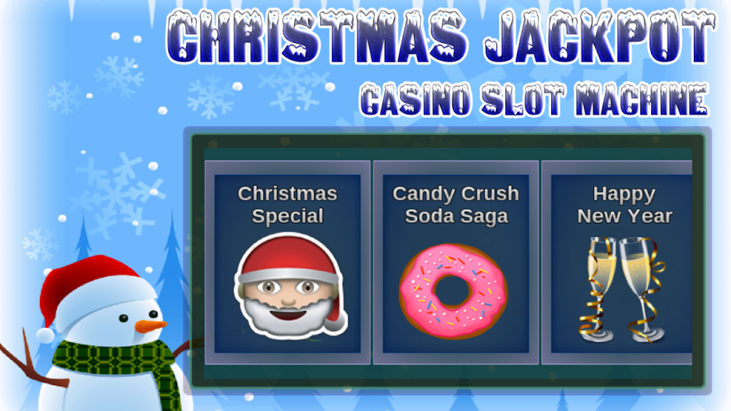 Christmas Jackpot : Real Casino Slot Master 777 スクリーンショット 0