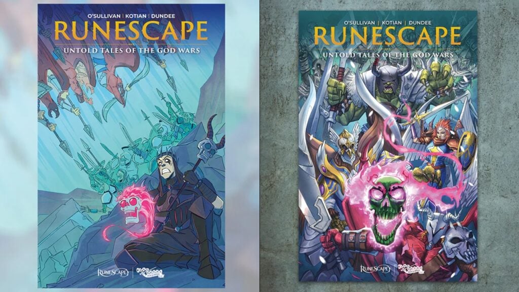 ¡Jagex está lanzando las historias de RuneScape 'La caída de Hallowvale' y 'Untold Tales of the God Wars' como libros!