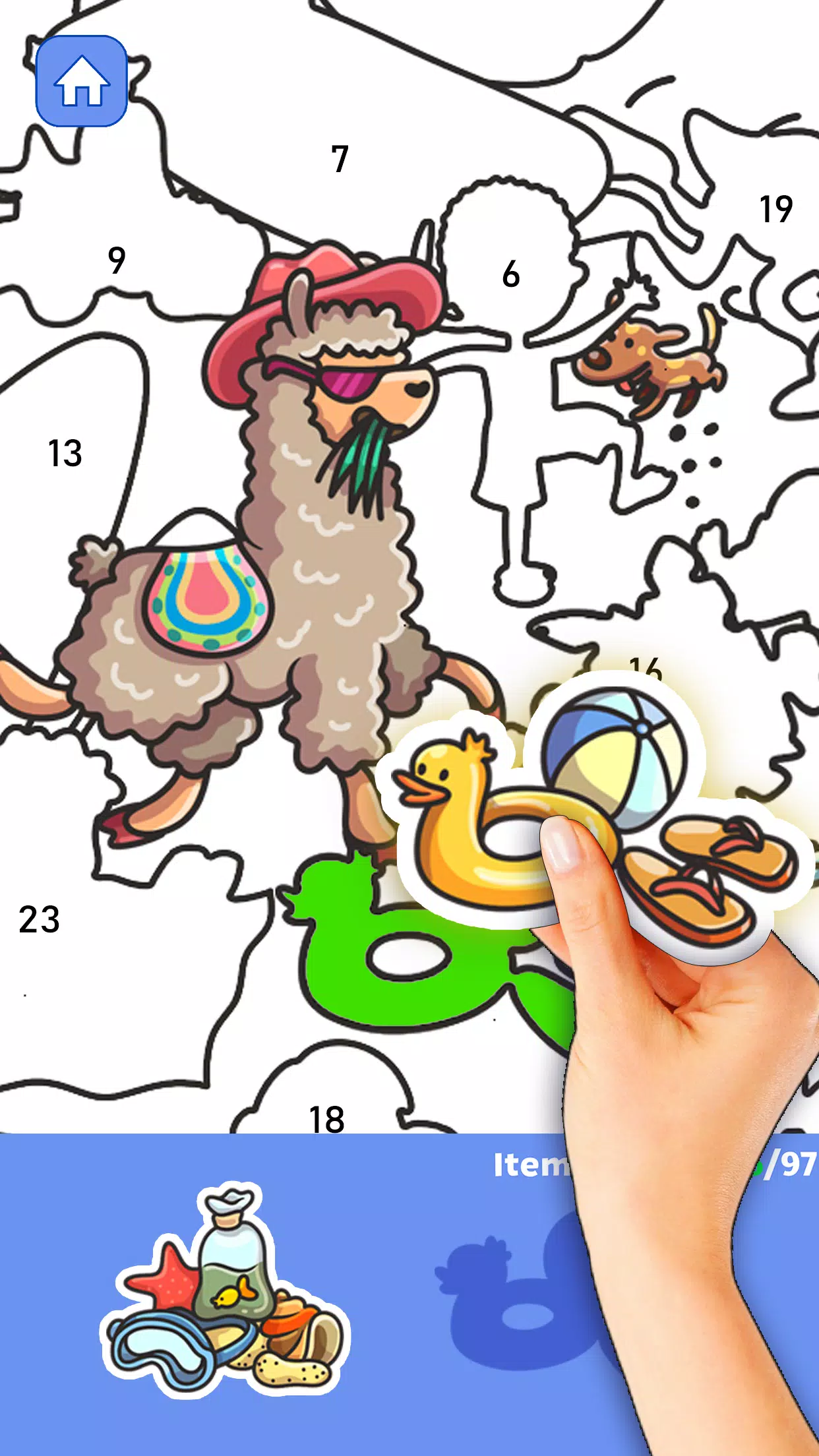 Sticker Book - Art of Puzzle Capture d'écran 2