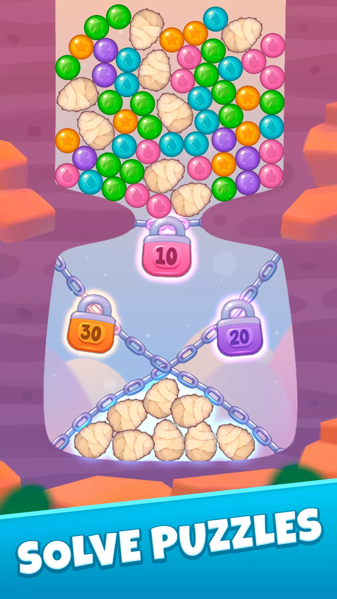 Pop Blast - Match Ball Puzzle Ảnh chụp màn hình 1