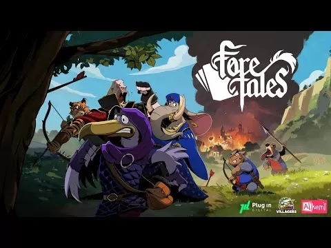 展示卡牌式敘事選擇的《Foretales》遊戲畫面