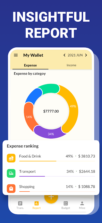 Money Tracker Expense Tracker Ekran Görüntüsü 3