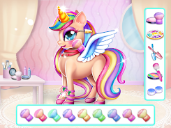 Unicorn Dress up Girls Game Скриншот 3