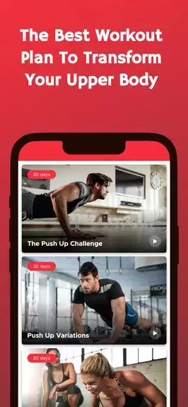 30 Day Push Up Challenge ဖန်သားပြင်ဓာတ်ပုံ 2