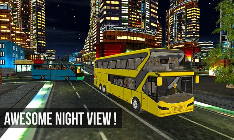 Highway Bus Coach Simulator Capture d'écran 2