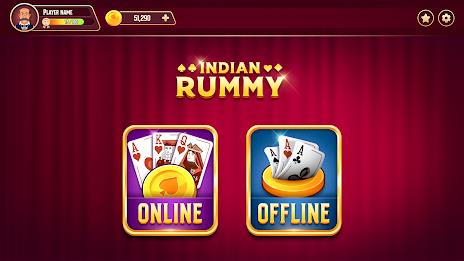 Desi Indian Rummy Offline Скриншот 0