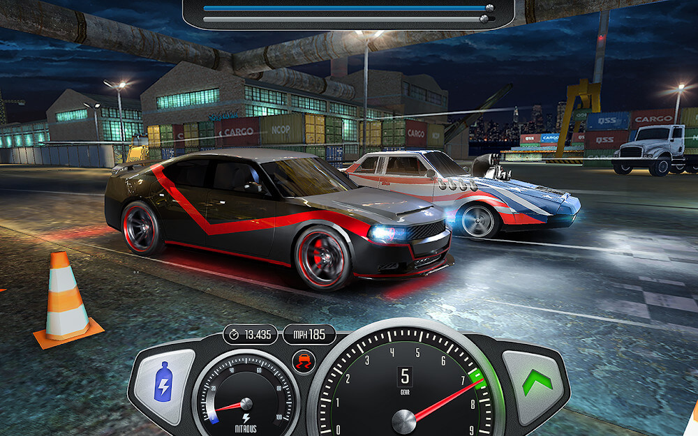 Top Speed: Drag & Fast Racing Mod Ảnh chụp màn hình 0